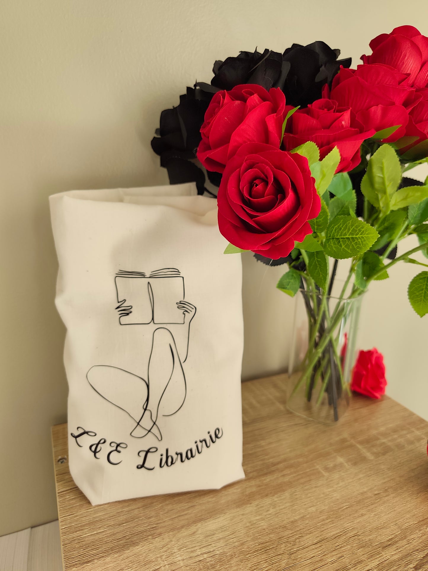 Tote bag L&E Librairie