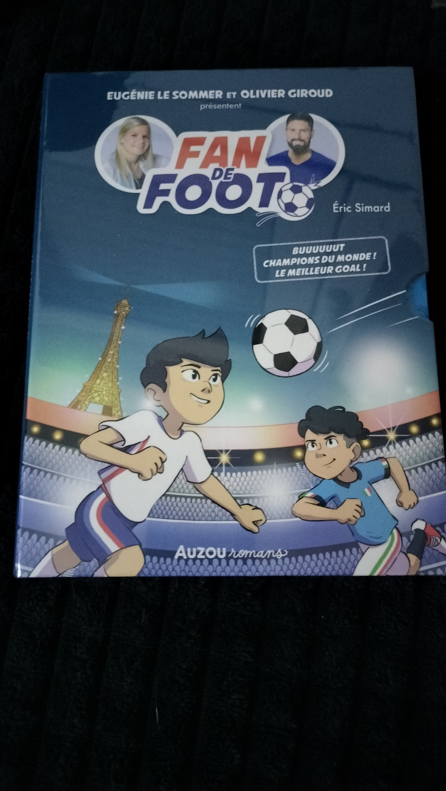 Fan de foot coffret 3 livres